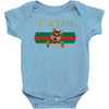 Catci Gucci Parody Baby Bodysuit