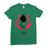 shadow cat Ladies Fitted T-Shirt