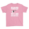 weekend forcast guitar with a chance of drinking Youth Tee