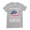 Veteran Don't Thank Me Thank My Brothers &amp; Sisters Who Never Came Back Ladies Fitted T-Shirt