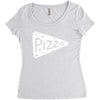 Pizza Women's Triblend Scoop T-shirt