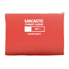 sarcastic comment loading please wait funny cool humour Accessory Pouches