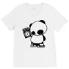 panda V-Neck Tee