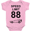 speed limit 88 Baby Bodysuit
