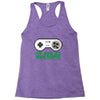 dad retro game Racerback Tank