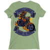 skull rider Ladies Fitted T-Shirt