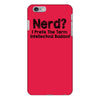 nerd i prefer the term intellectual badass t shirt funny geek tee clas iPhone 6/6s Plus Case