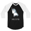 stabby the unicorn 3/4 Sleeve Shirt