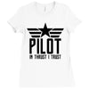 pilot Ladies Fitted T-Shirt