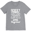 This Girl Is Taken By A Super Sexy April Boyfriend V-Neck Tee