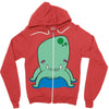 monster shirt 1 comp Zipper Hoodie
