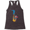 sax addict saxophone Racerback Tank