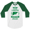 I am a Liver Cancer Survivor - What's Your Superpower? 3/4 Sleeve Shirt