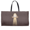 alien coffee invasion Weekender Totes