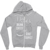i just want to drink coffee &amp; bake things Zipper Hoodie