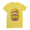 ichiraku ramen Ladies Fitted T-Shirt