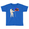Astronaut Celebrating Independence  Day at 1776 Toddler T-shirt
