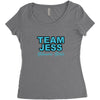 team jess Women's Triblend Scoop T-shirt