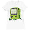 nintendo bmo Ladies Fitted T-Shirt