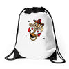 fleek week Drawstring Bags