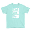 control alt delete Youth Tee