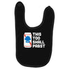 this too shall pabst Baby Bibs