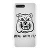 deal with it angry pitbul iPhone 7 Plus Case