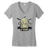 mummy monster Women's V-Neck T-Shirt