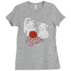 kittens Ladies Fitted T-Shirt