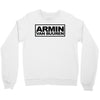 armin van buuren black logo Crewneck Sweatshirt