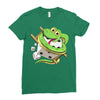 funny snake Ladies Fitted T-Shirt