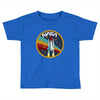 Nasa  Blue White Yellow Color Toddler T-shirt