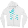 six hexagonal best trending Zipper Hoodie