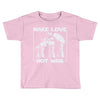 make love not war at at Toddler T-shirt