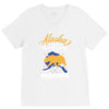 alaska is calling and i must go V-Neck Tee