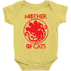 mother of cat new Baby Onesie
