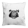 camp kaiju Throw Pillow