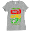 no seeds weed bitch cannabis Ladies Fitted T-Shirt