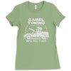 camel towing (2) Ladies Fitted T-Shirt