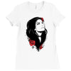 girl roses Ladies Fitted T-Shirt
