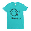 Little Big Planet-Music Men Ladies Fitted T-Shirt