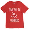 i believe in unicorns 2 V-Neck Tee