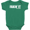 fakin' it Baby Bodysuit
