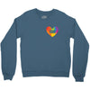 Rainbow Equality Heart Crewneck Sweatshirt