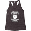 Natural 1   Orc White Edition Racerback Tank