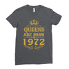 queens are born in 1972 Ladies Fitted T-Shirt