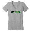 tortoise caught Women's V-Neck T-Shirt