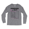 February Girl Facts Pisces Long Sleeve Shirts