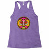 lucha libre pink Racerback Tank