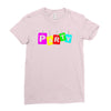 front Ladies Fitted T-Shirt